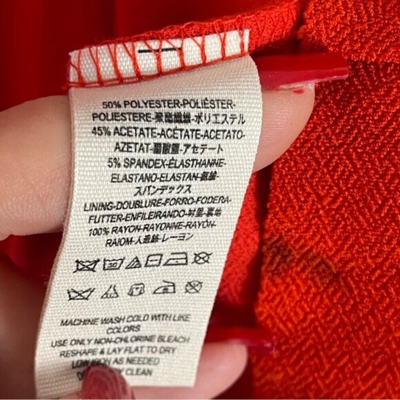 Free People Red Long Sleeve Dress - Picture 11 of 15